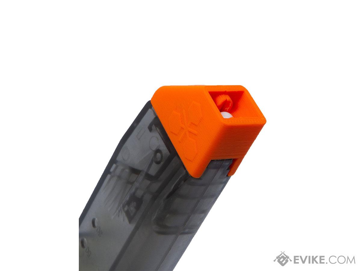 Tridos SSG24 Speedloader Adapter for Novritsch SSG24 Magazines (Type: Pro Full Thrust / Orange)