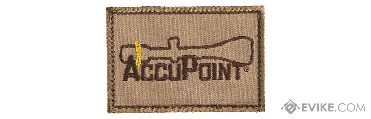 Trijicon Accupoint Hook and Loop Morale Patch (Color: Khaki)
