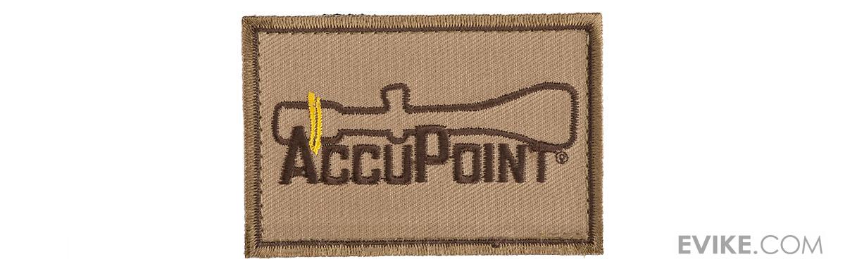 Trijicon Accupoint Hook and Loop Morale Patch (Color: Khaki)