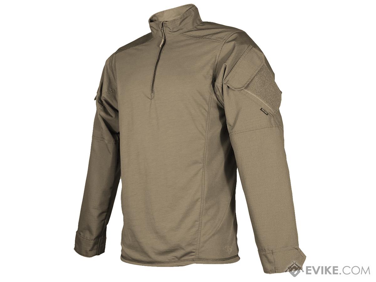 Tru-Spec Urban Force TRU 1/4 Zip Combat Shirt (Size: Coyote Brown / Medium)