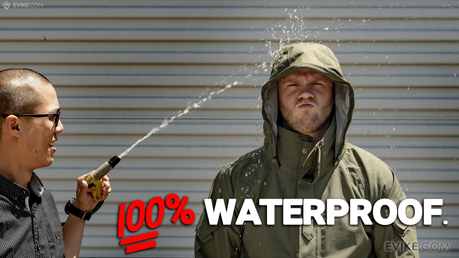 Tru-Spec Giacca Tattica Antivento H2O Proof Gen II ECWCS Parka Uomo
