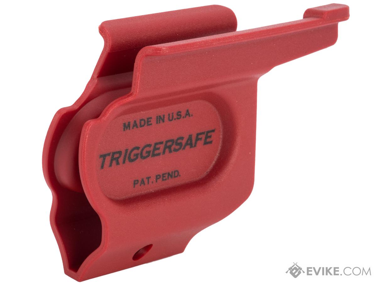 TriggerSafe M4 / AR-15 Trigger Block (Color: Red)