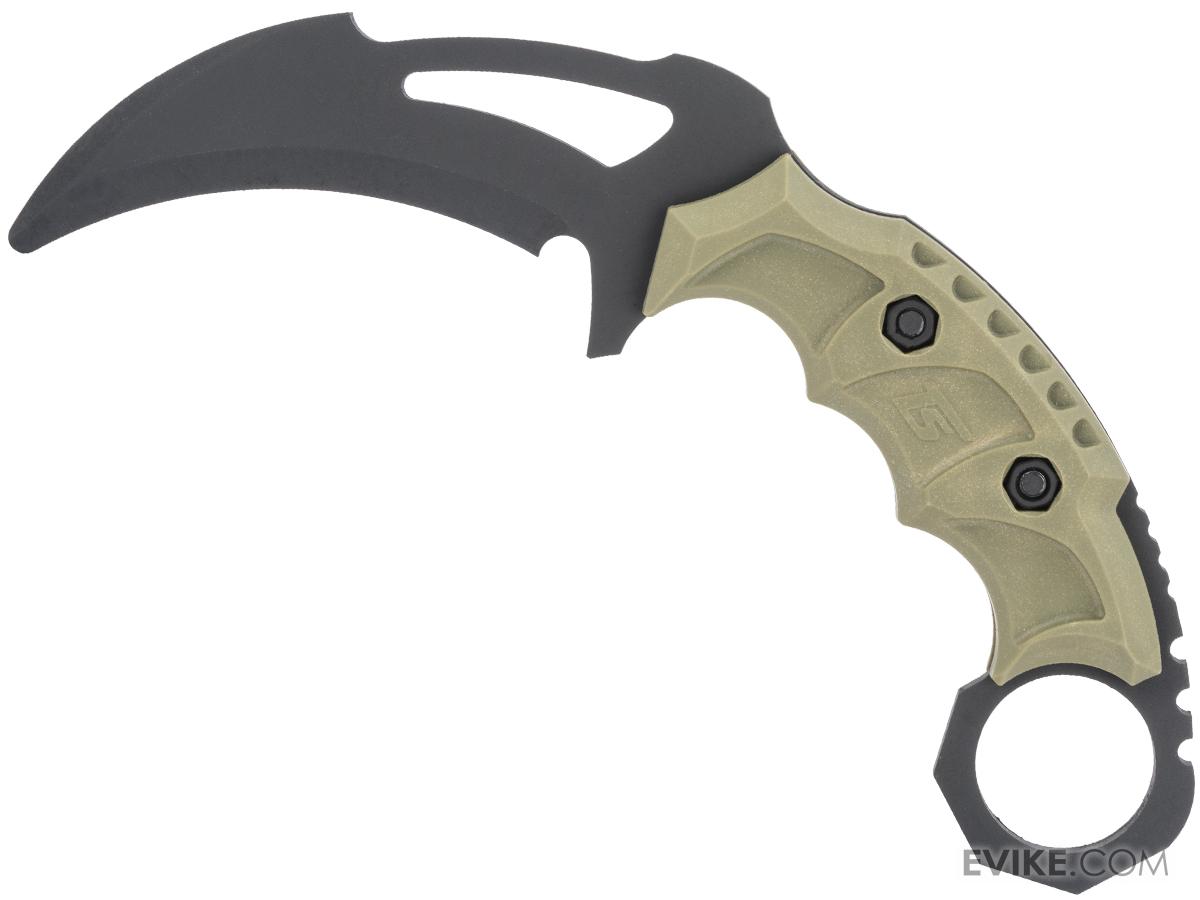 TS Blades TSBlack Widow EVO Dummy PVC Karambit Knife for Training