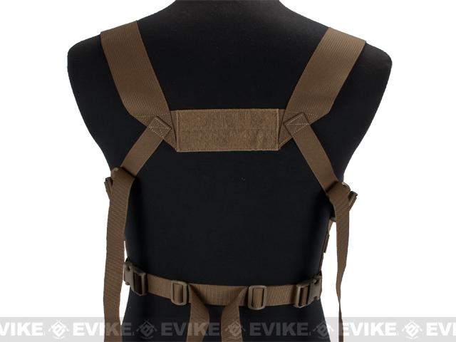 Blue Force Gear Ten-Speed M4 MOLLE Chest Rig (Color: Coyote Brown ...