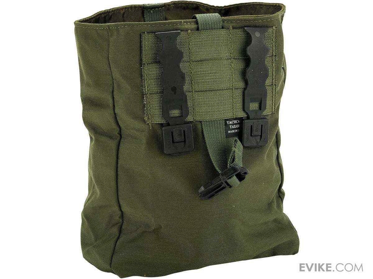 Tactical Tailor Fight Light Roll Up Dump Pouch (Color OD Green), Tactical Gear/Apparel, Pouches