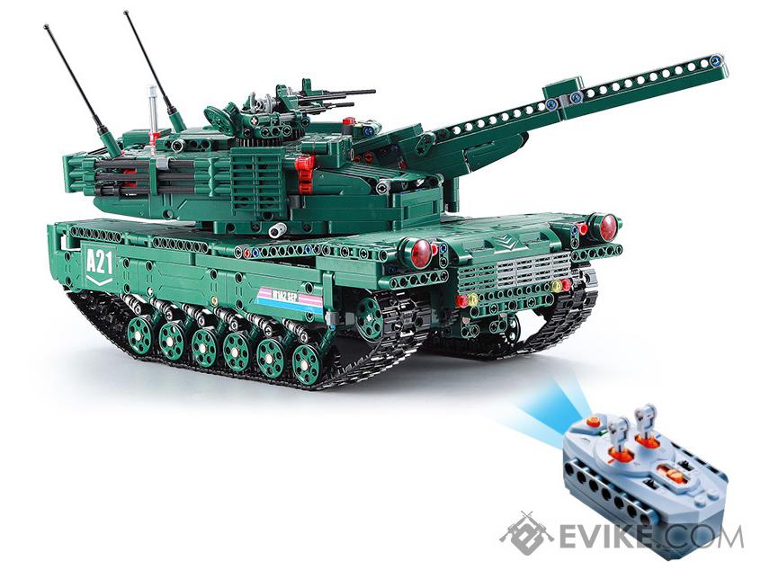 Tengyang Building Block Set Collectible Building Block Set M1A2 RC Tank