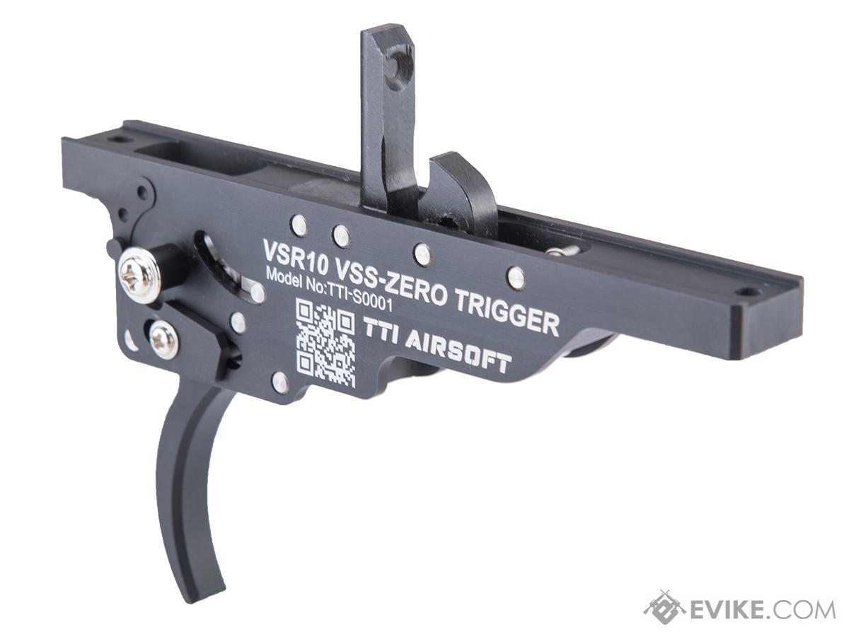 Titanium Tactical Industry Airsoft Series CNC Aluminum VSS-Zero Trigger for VSR-10 Airsoft Sniper Rifles