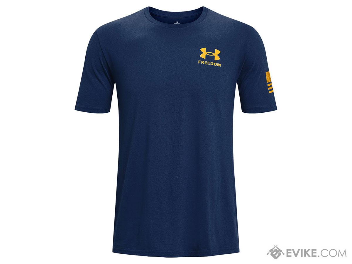 Under Armor Freedom By Sea T-Shirt (Color: Blue / X-Large)