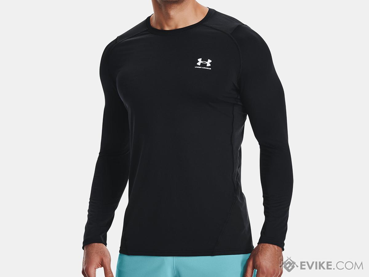 Under Armour Men's Tactical Heatgear® Fitted Long Sleeve Shirt (Color: Black / Medium)