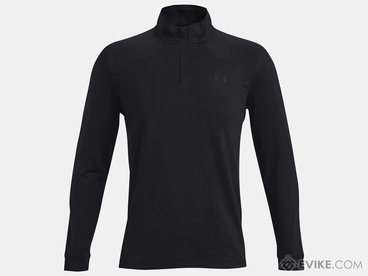 Under Armour Men's Playoff 1/4 Zip Long Sleeve Shirt (Color: Black /  XX-Large), Tactical Gear/Apparel, Shirts -  Airsoft Superstore