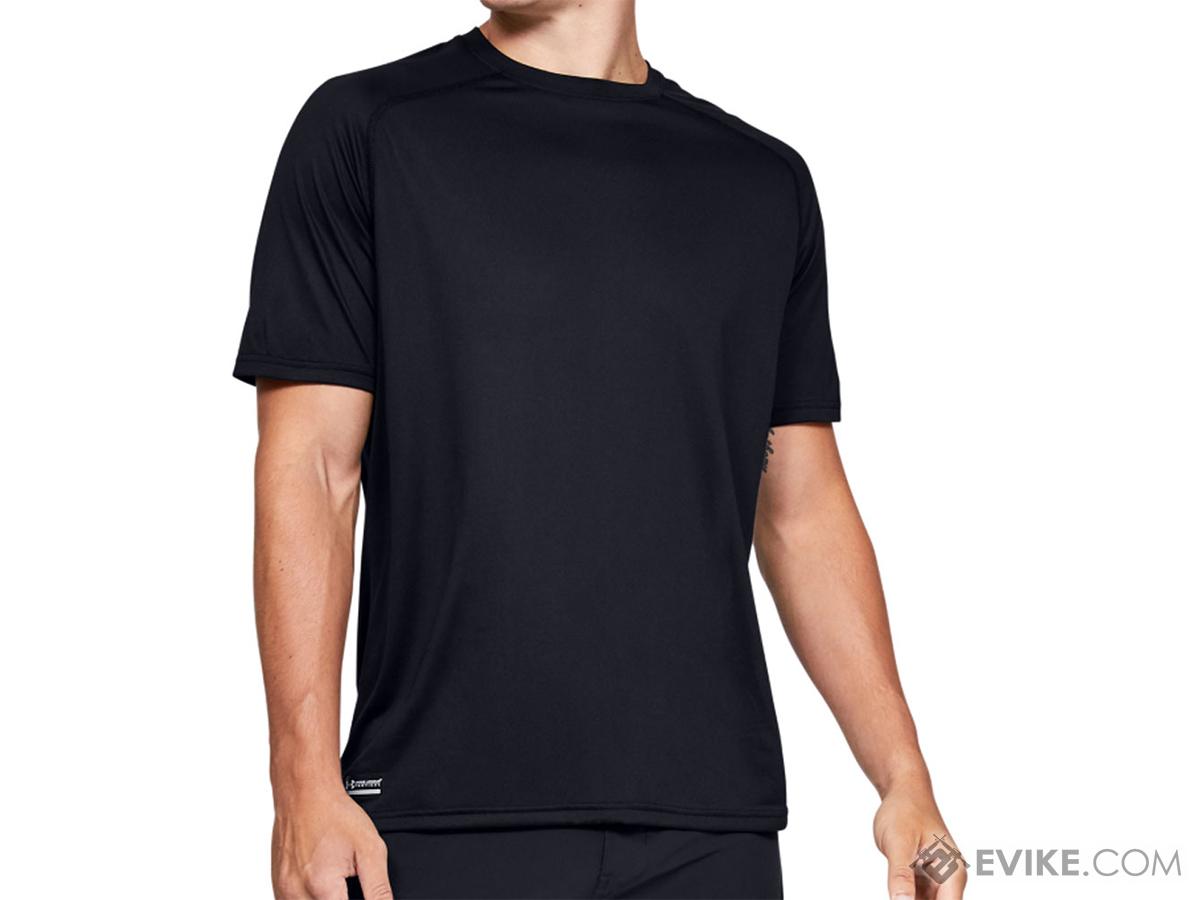 Under Armour Men's UA Tactical Tech Berry Short Sleeve T-Shirt (Color: Black / Large)