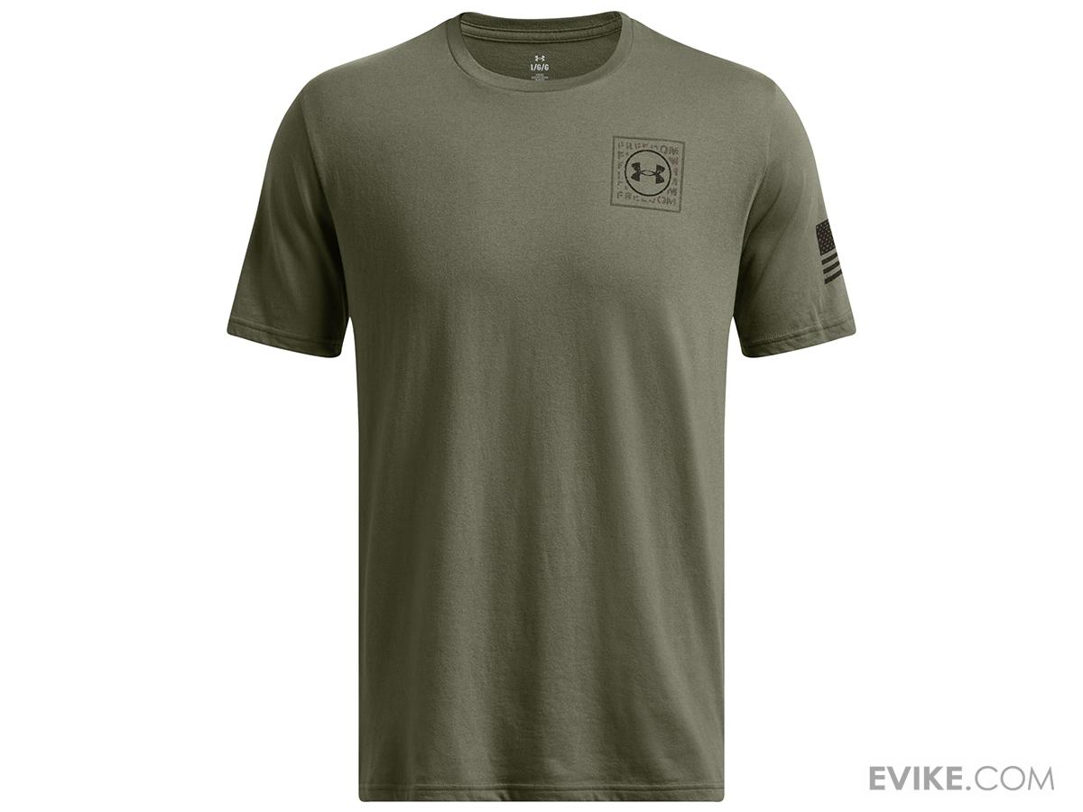 Under Armor UA Freedom Snake T-Shirt (Color: Green Medium