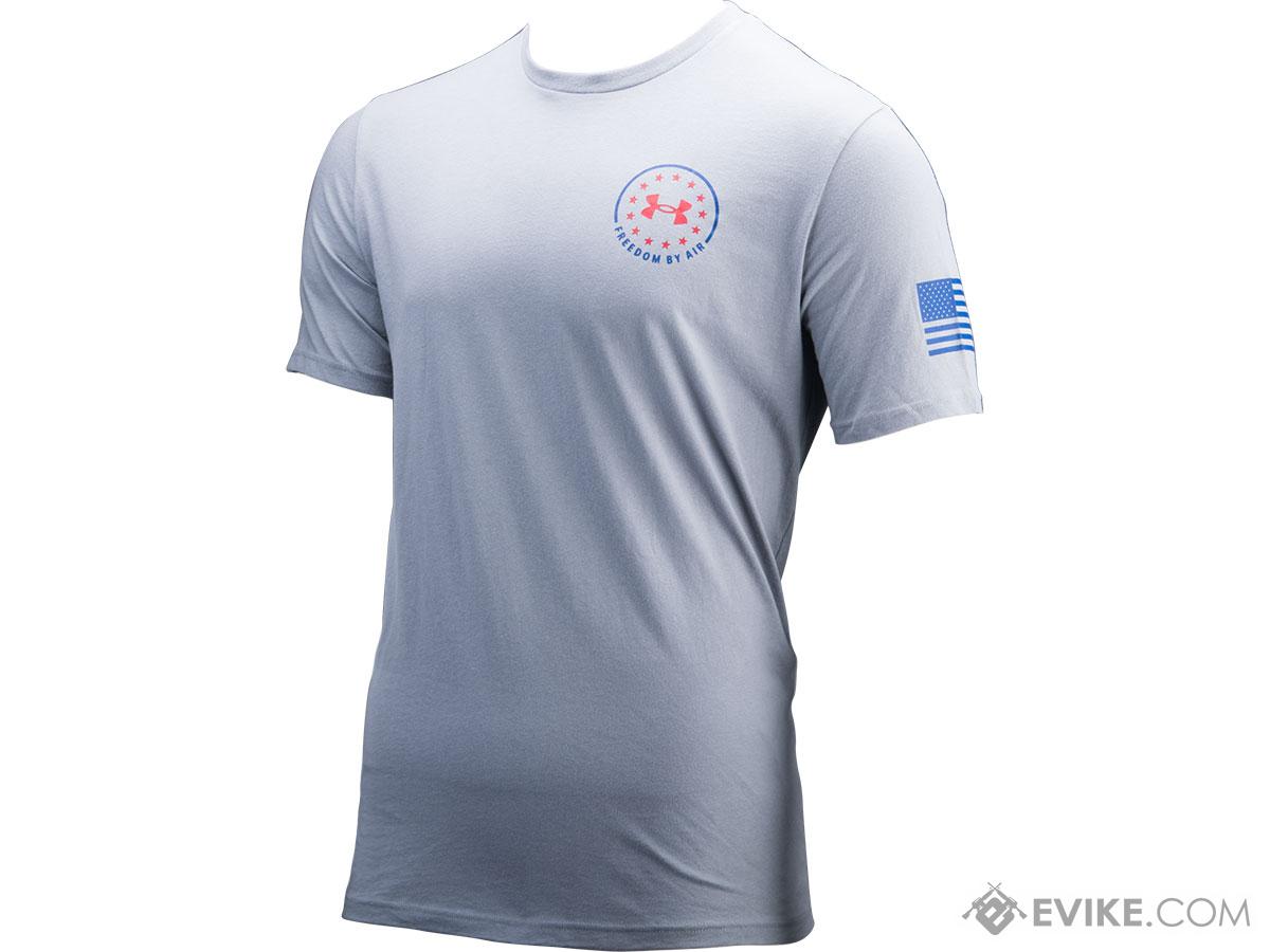Under Armour UA Freedom Men's Freedom By Air T-Shirt (Color: Steel / Medium)