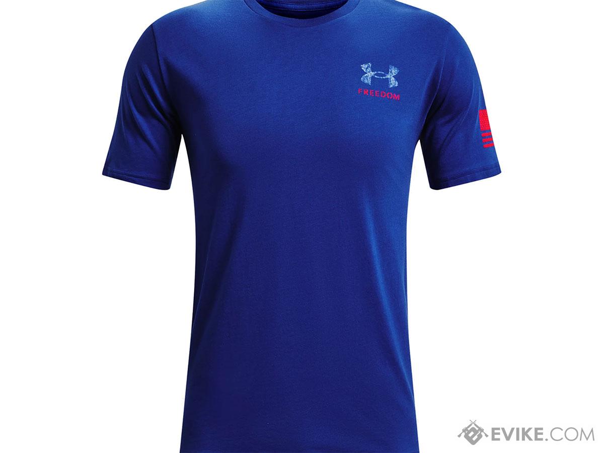 Under Armour Men's UA Freedom By Air T-Shirt  (Color: Blue / Medium)