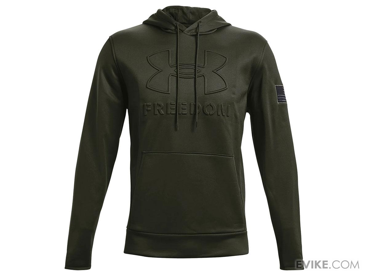 Under Armour Men's UA Freedom Embossed Hoodie (Color: Green / Medium ...