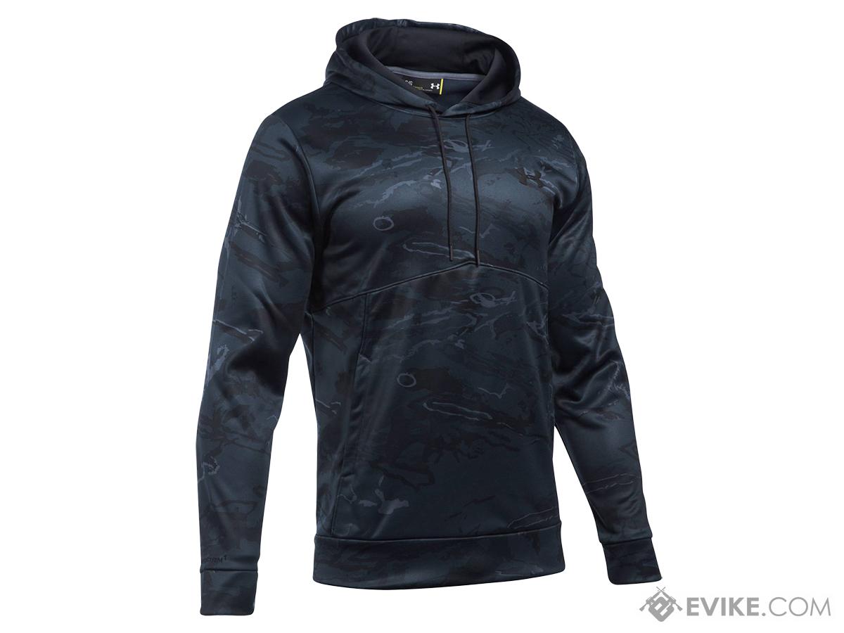 under armour black and camo hoodie