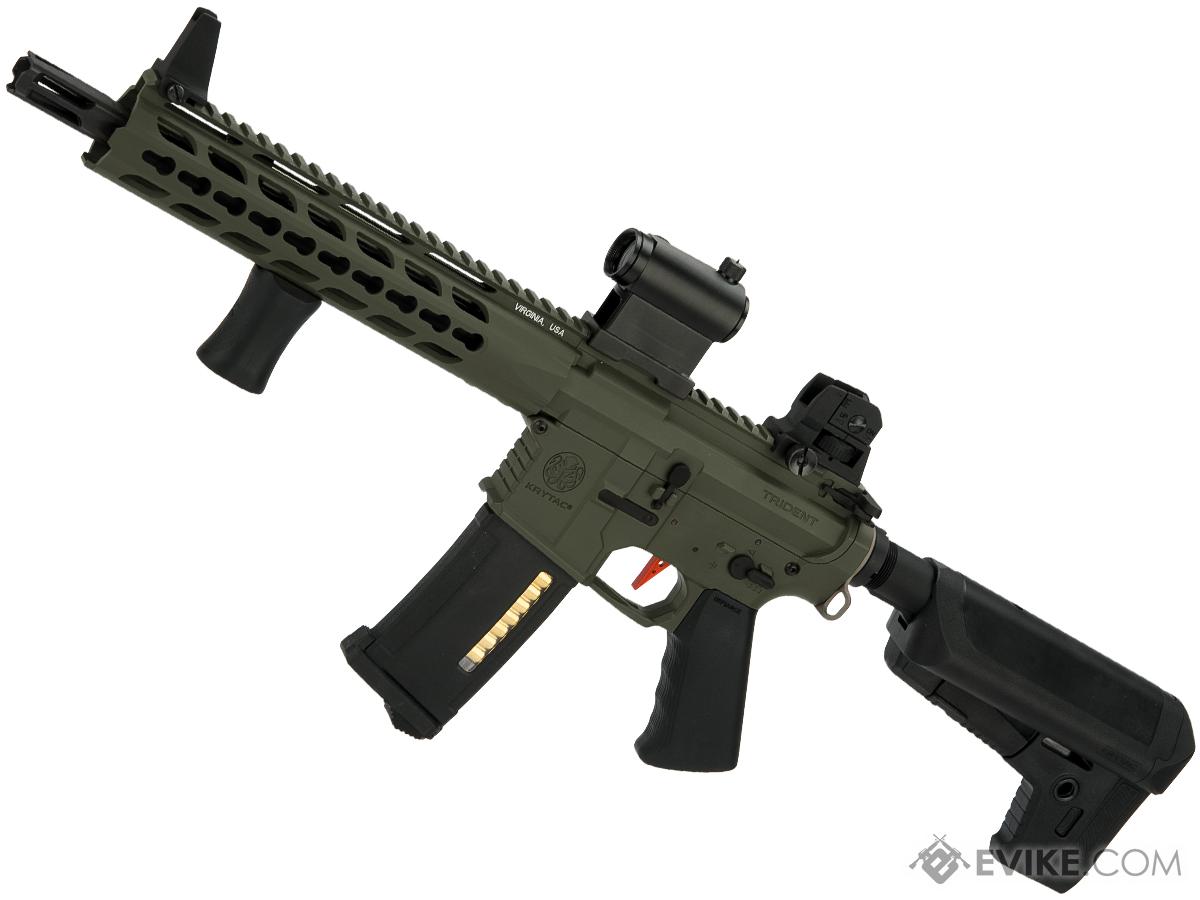 Umbrella Armory Krytac MKII CRB CQBR (Color: Foliage Green / 350 FPS 40 RPS / Include 2x Battery)