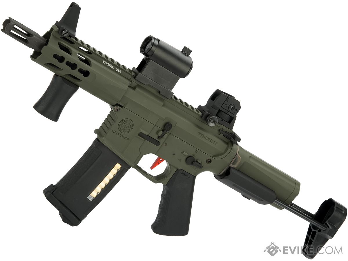 Umbrella Armory Krytac MKII PDW CQBR (Color: Foliage Green / 350 FPS 40 RPS w/ 2xBattery)