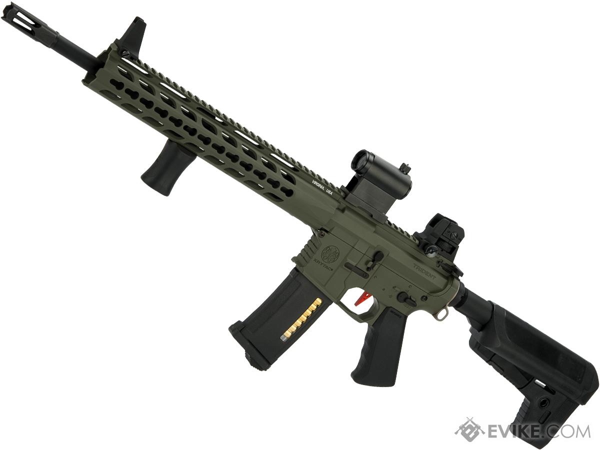 Umbrella Armory Krytac SPR MK2 Carbine (Color: Foliage Green / 400 FPS 30 RPS / Include 2x Battery)
