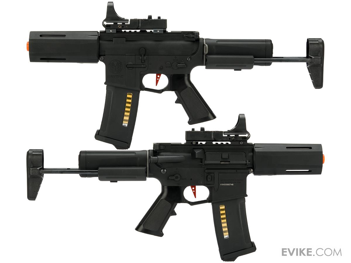 Umbrella Armory Krytac SDP Trident CQBR (Color Black / 350 FPS 40 RPS), Airsoft Guns, Evike