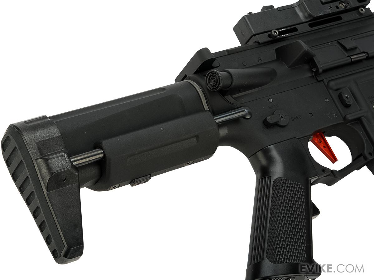 Umbrella Armory Krytac SDP Trident CQBR (Color Black / 350 FPS 40 RPS), Airsoft Guns, Evike