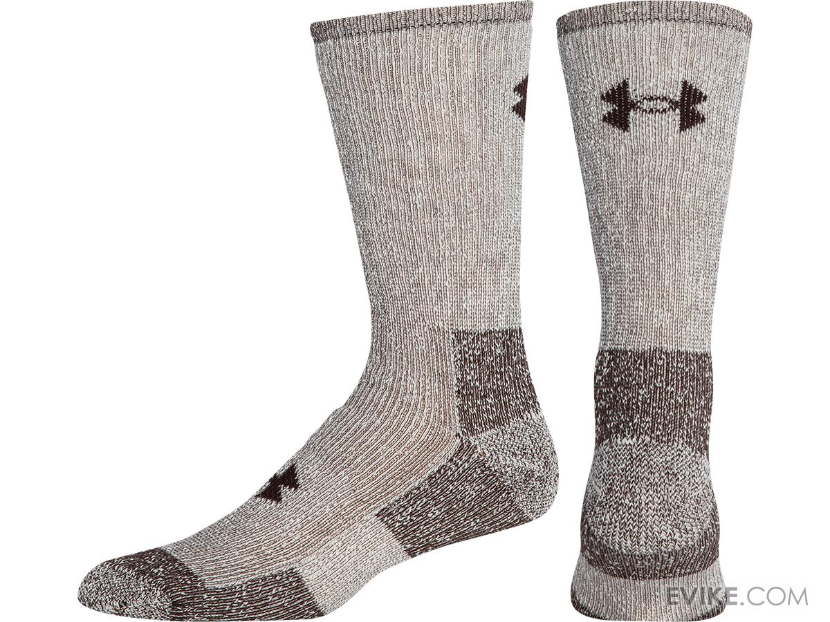 Under Armour UA Ourdoor Boot Crew Sock (Color Brown Marl / Medium