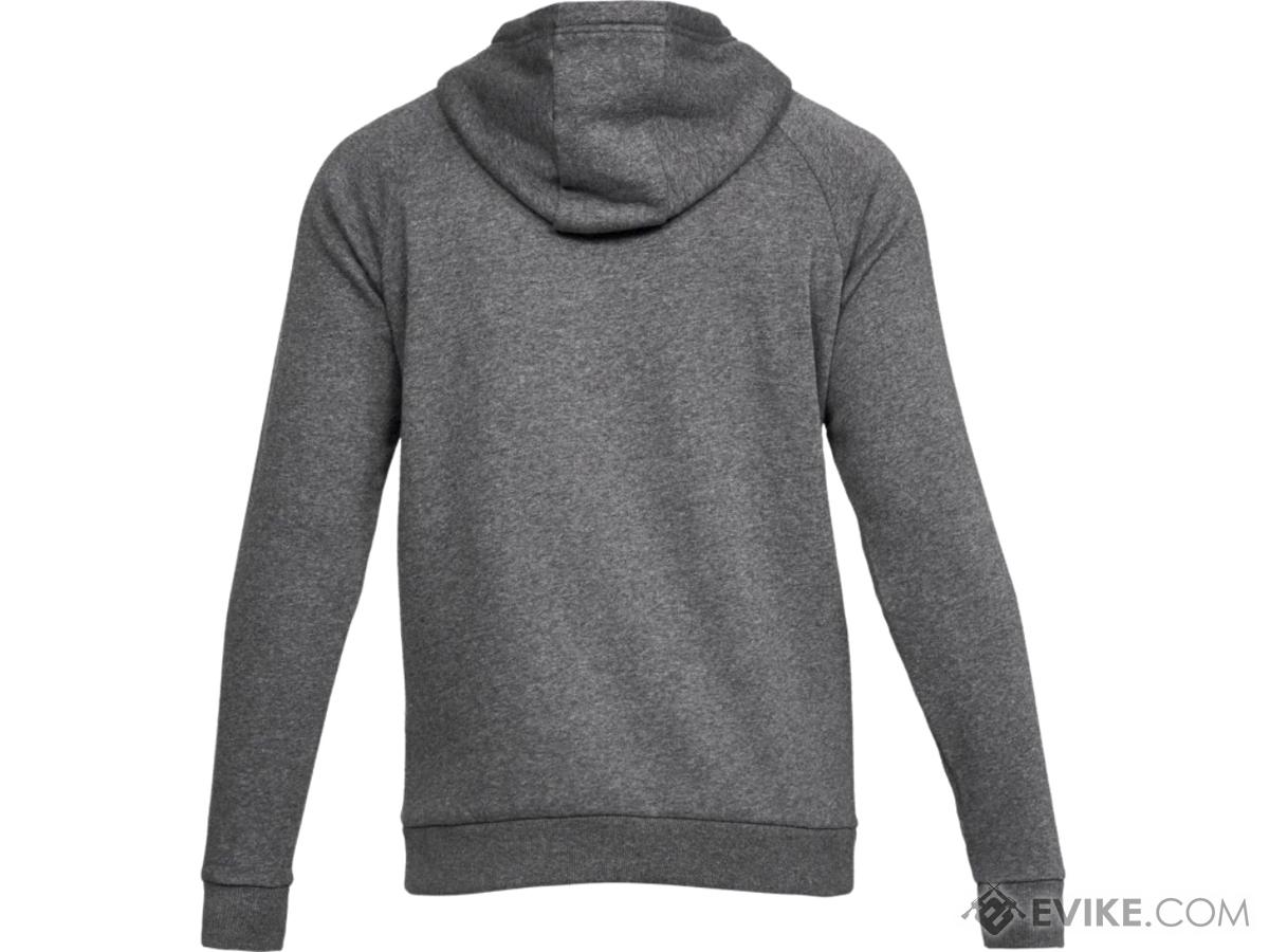 Under Armour UA Rival Fleece Pull Over Hoodie (Color: Charcoal / X ...