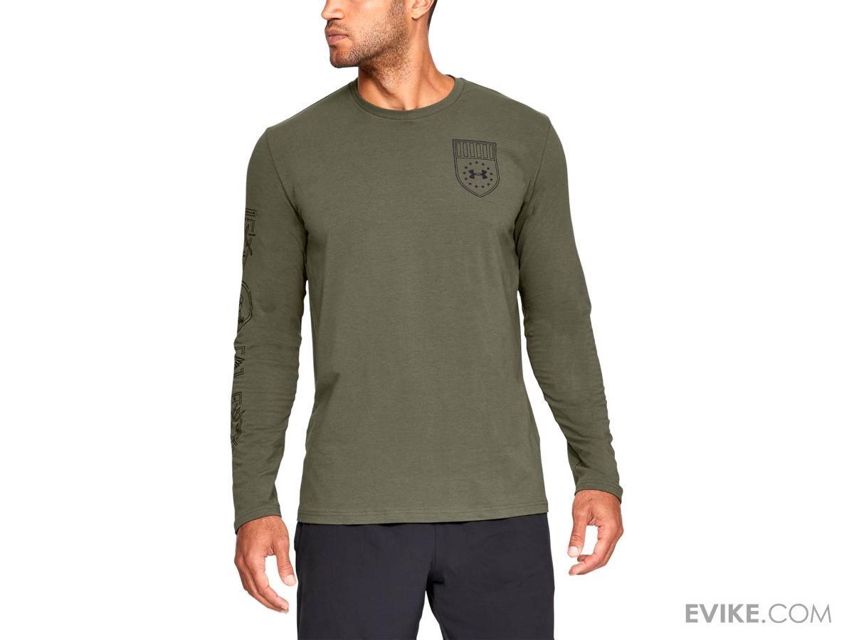 under armour green long sleeve shirt