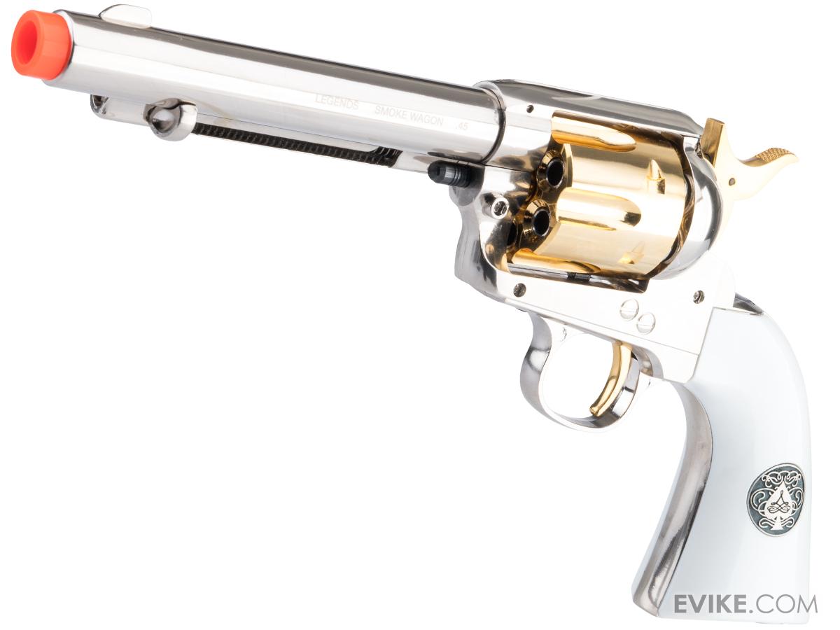 Elite Force Legends Smoke Wagon CO2 Powered Revolver (Color Nickel w