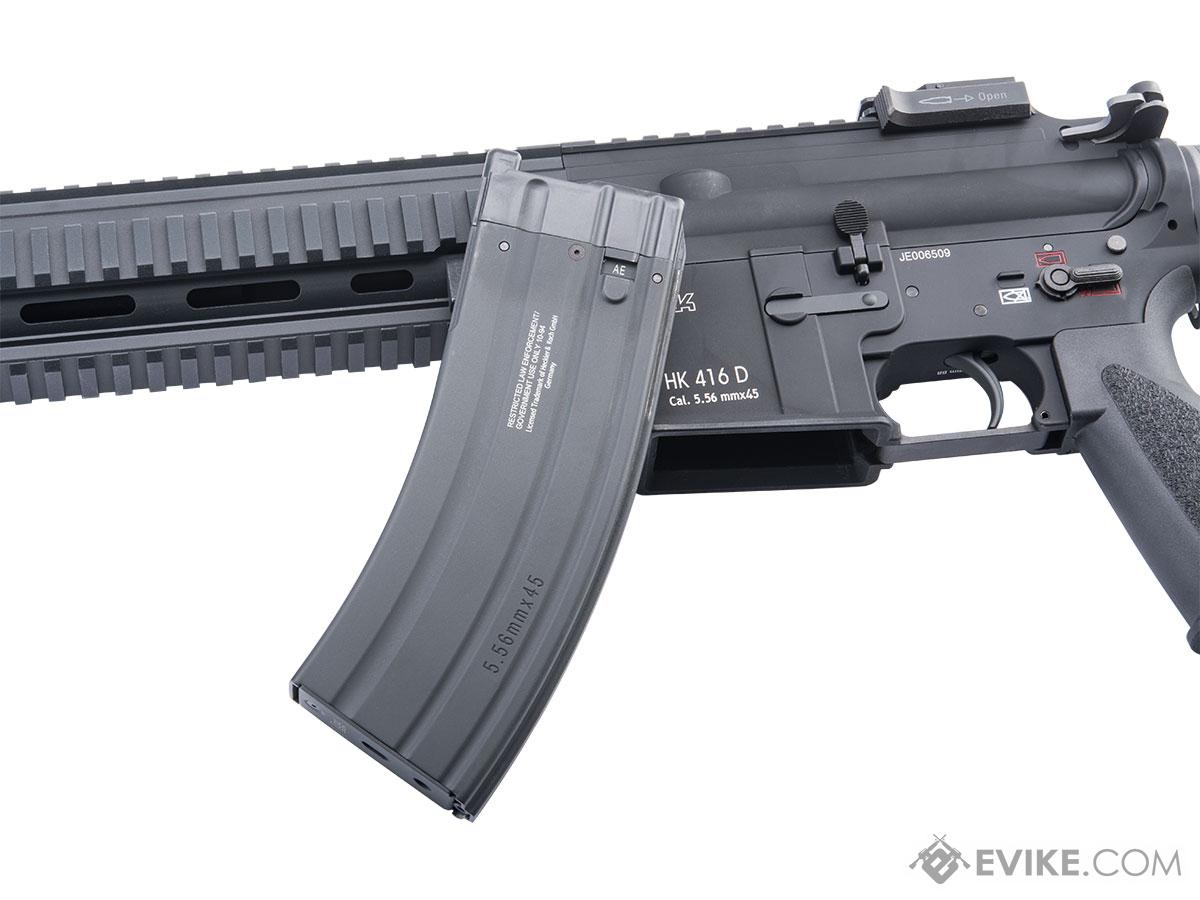 KWA Airsoft HK 416 416D GBBR Gas Blowback Rifle with one Magazine - No AFG  Grip