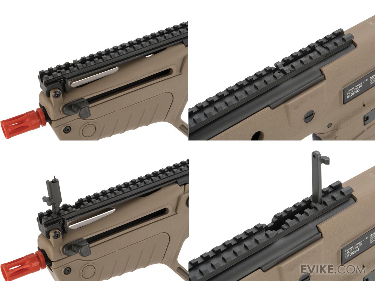 IWI Tavor CTAR Flat Top Short Barreled Airsoft AEG with Inline MOSFET