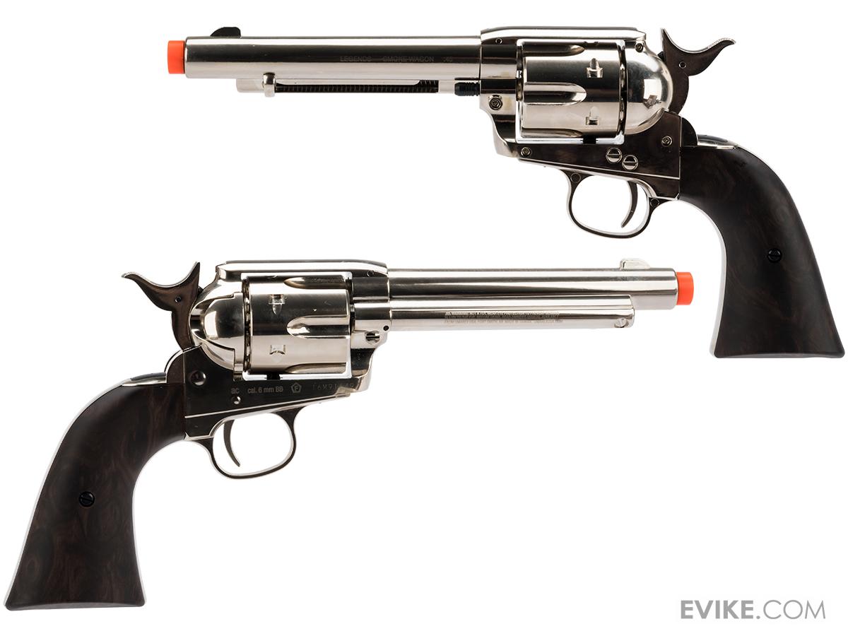 Umarex Elite Force Legends Smokewagon 6-Shot CO2 Revolver: Gold Accent  Limited Edition