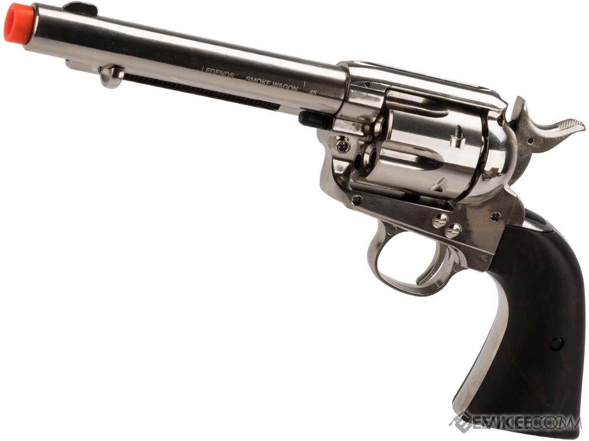 Elite Force Legends Smoke Wagon CO2 Powered Revolver (Color: Nickel)