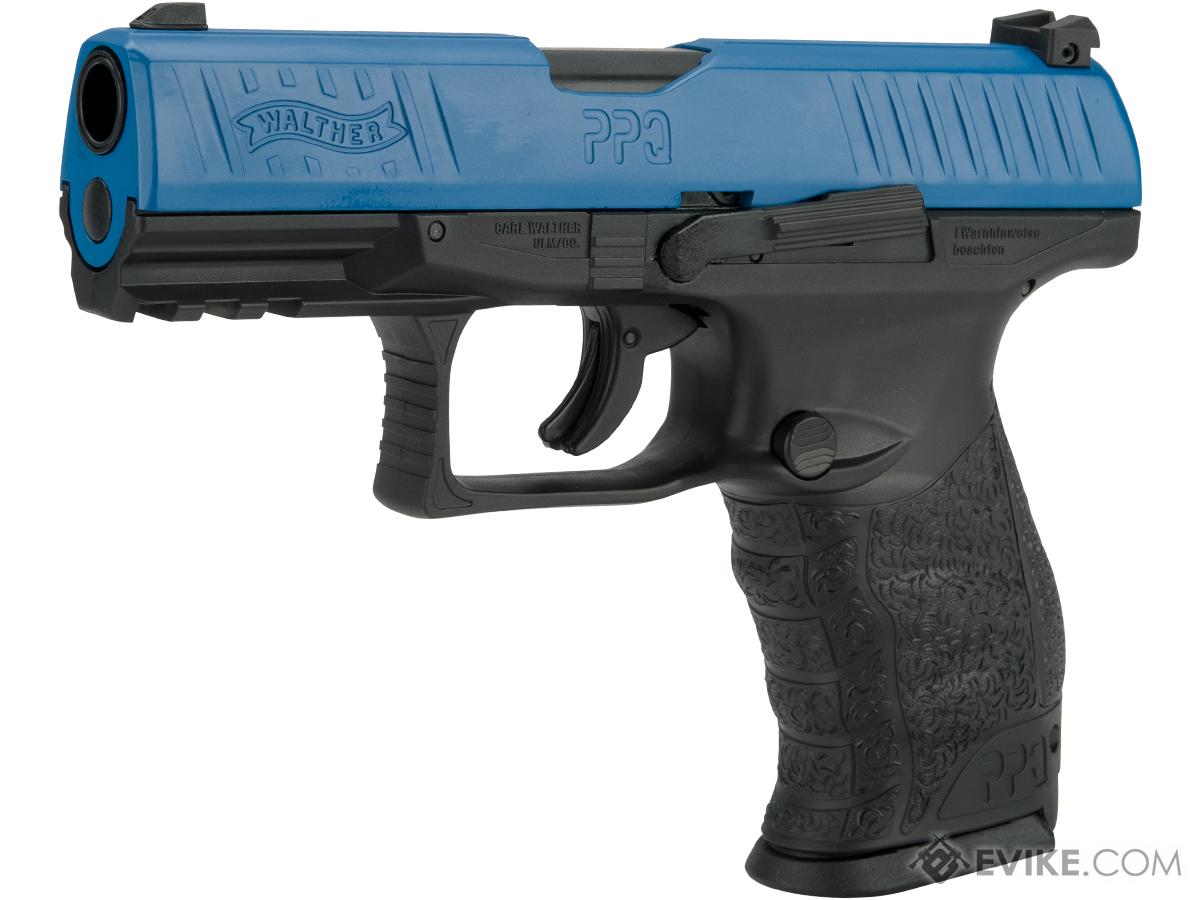 T4E Training for Engagement Walther PPQ .43 Training Pistol (Color: Blue with 2 Magazines)