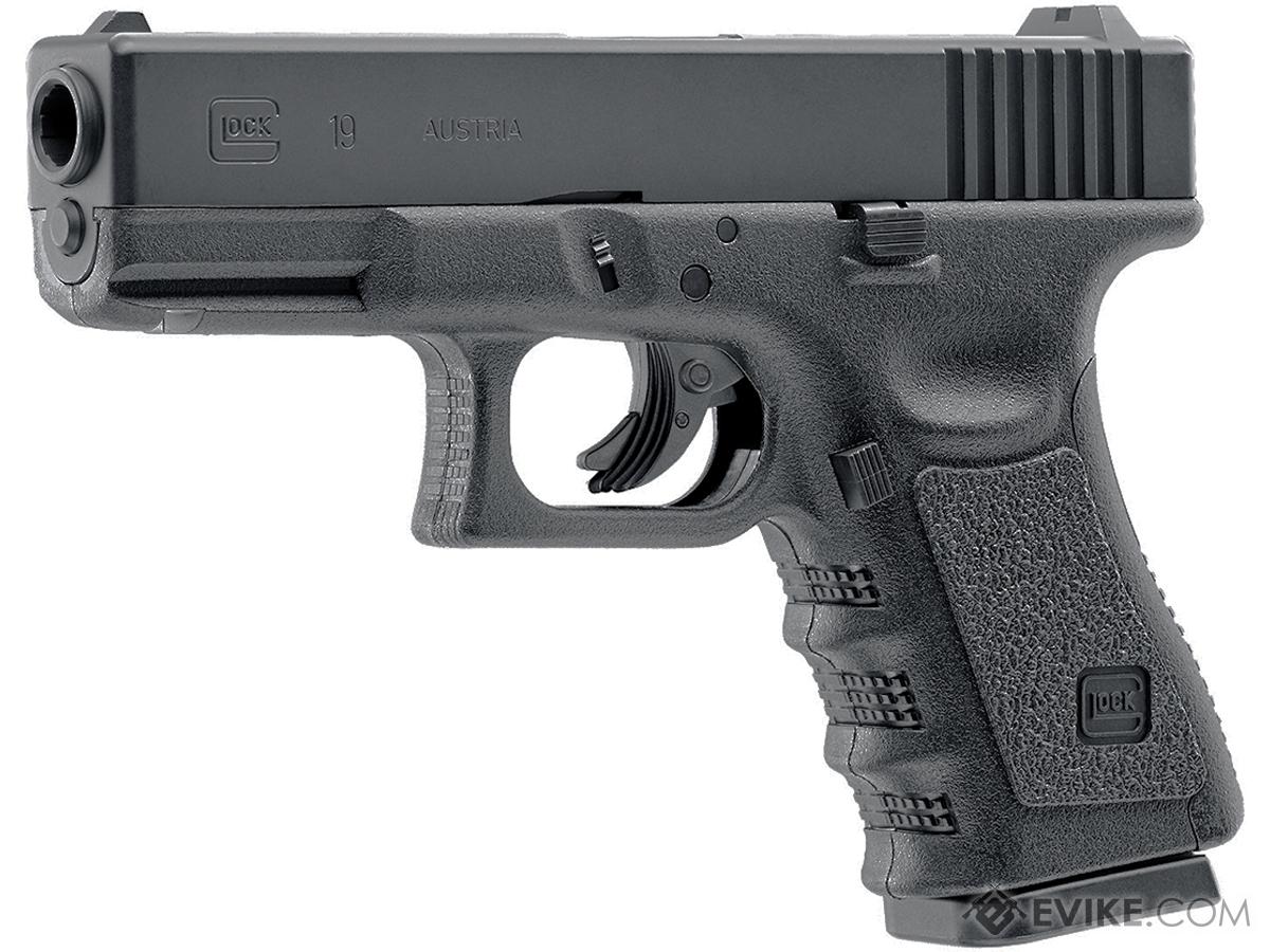 Umarex Glock 19 Gen 3 CO2 6mm Airsoft Gun - Black/Orange for sale online