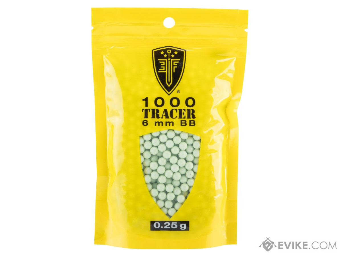 Elite Force Match Grade Airsoft Tracer BBs (Weight: 0.25g / 1000 Rounds / Green)