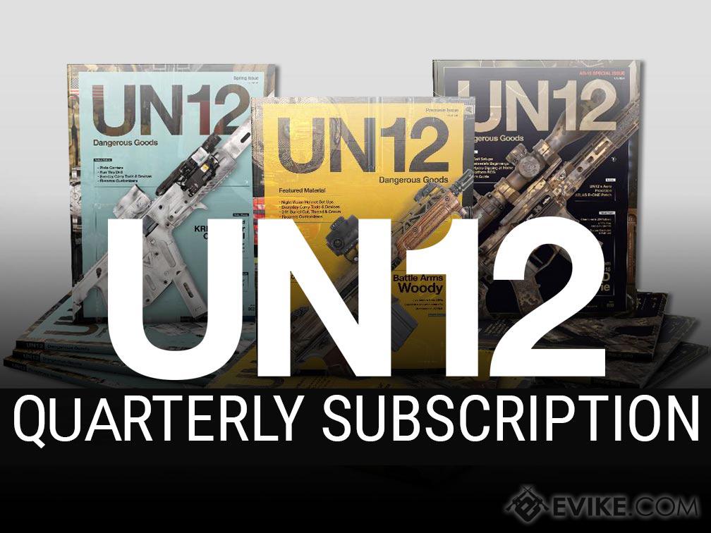 UN12 Magazine Subscription Service w/ Free Limited Edition Patch