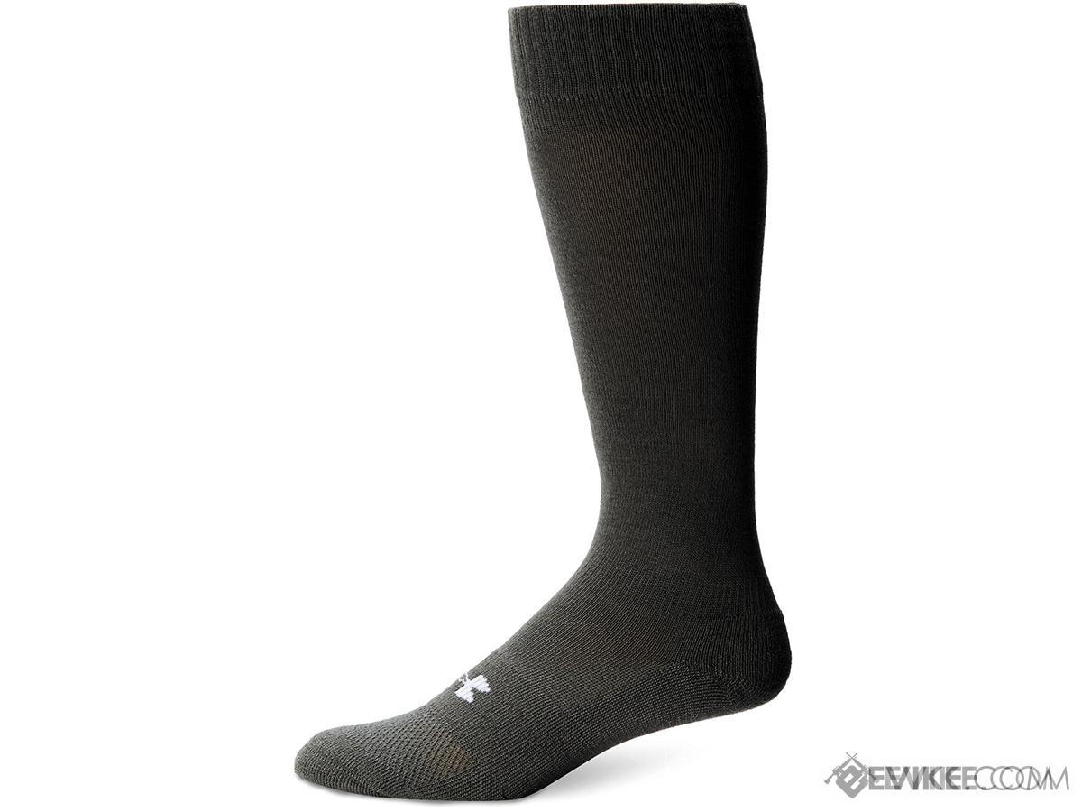 Under Armour Men's HeatGear® Boot Sock Black (Size Medium), Tactical