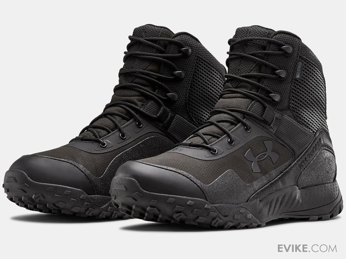 Under Armour Men's UA Valsetz RTS 1.5 Tactical Waterproof Boots Black