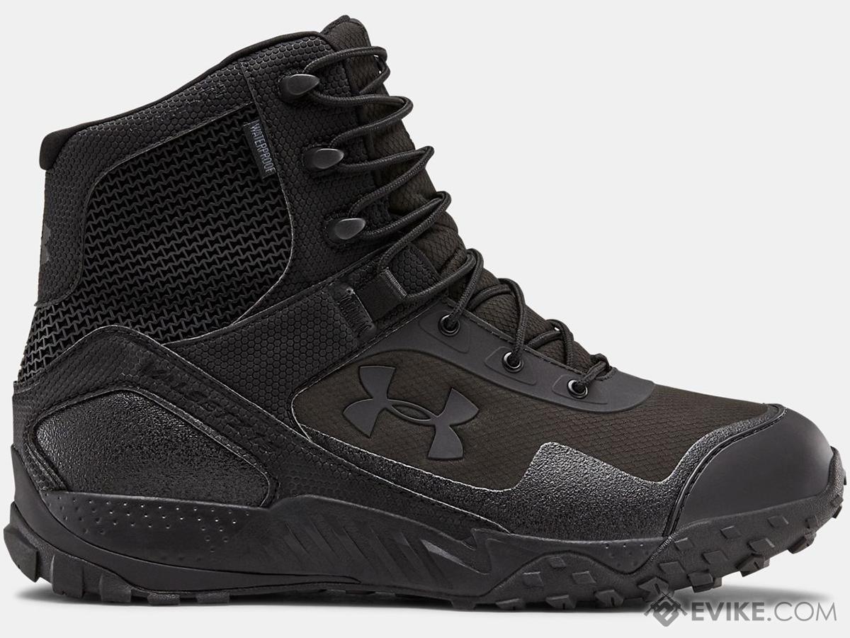 Under Armour Men's UA Valsetz RTS 1.5 Tactical Waterproof Boots - Black (Size: 9.5)