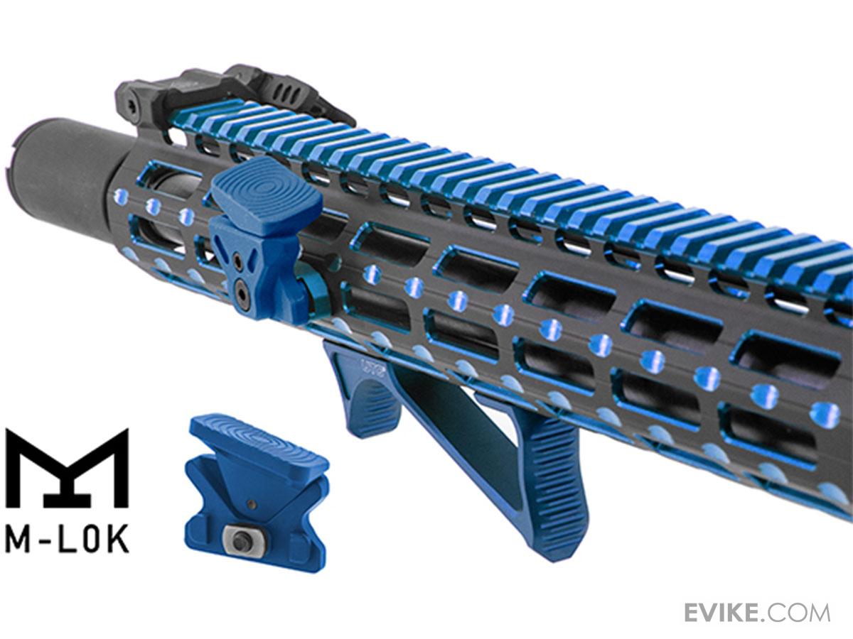 UTG Angled Index Mount (Color Matte Blue / MLOK), Accessories & Parts