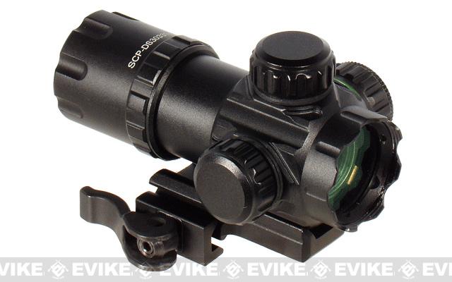 UTG 3.9 ITA Red/Green Dot Sight with 2 QD Mounts and Flip-open Lens Caps