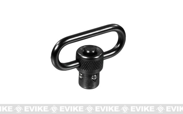 UTG Push Button QD Sling Swivel (Model: Standard w/ 1.25 Loop)