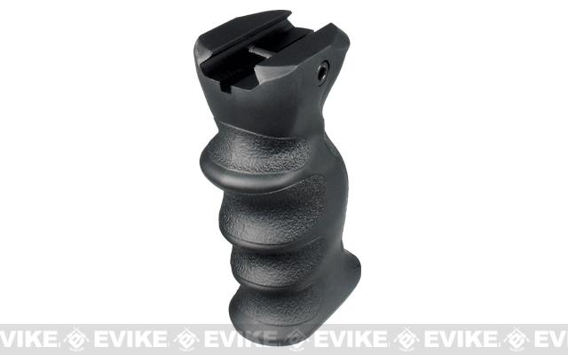 UTG New Gen Combat Foregrip with Concealed Compartment - Black