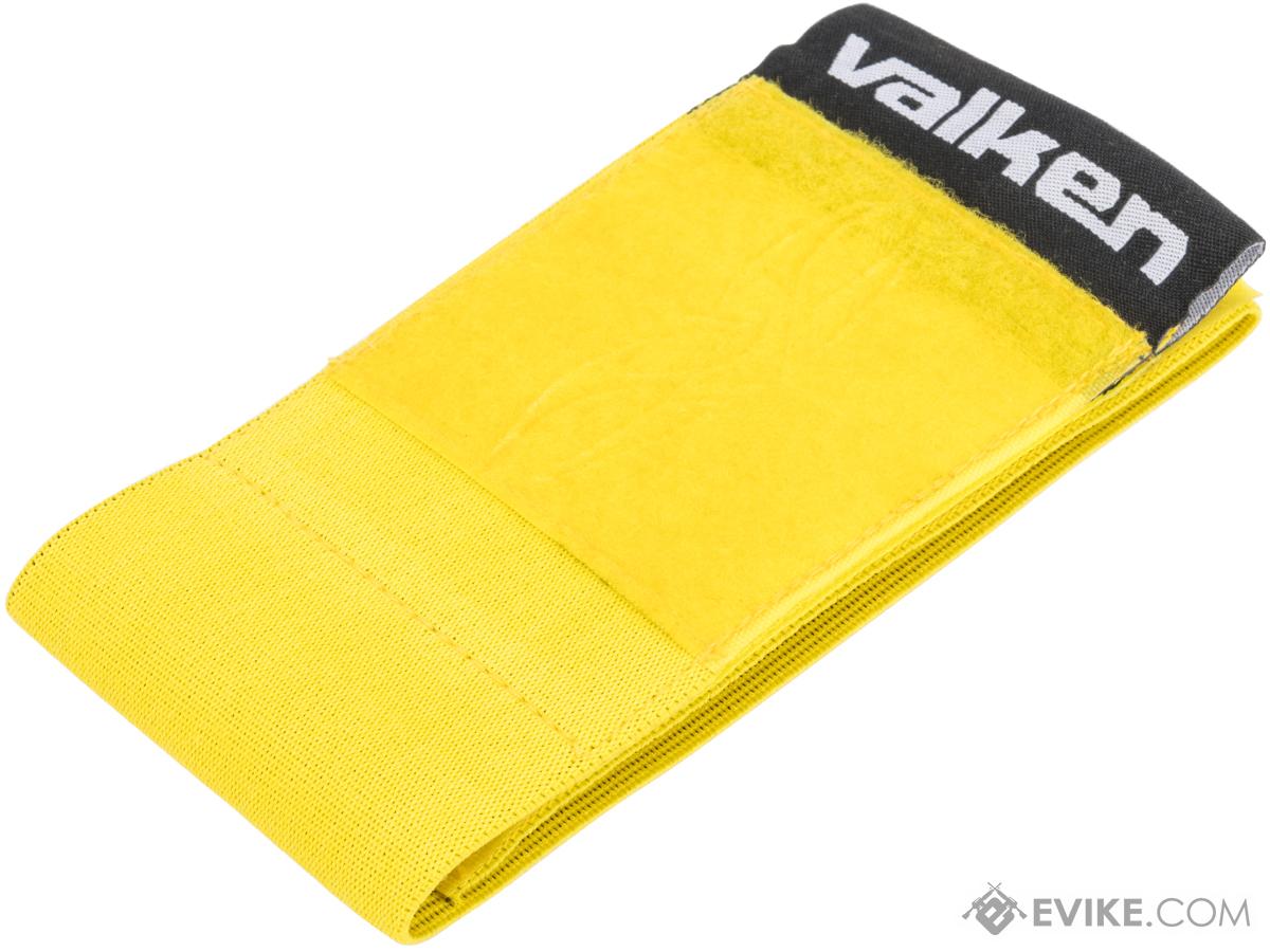 Valken V-TAC Player Team Armband w/ Large Patch Space (Color: Yellow)