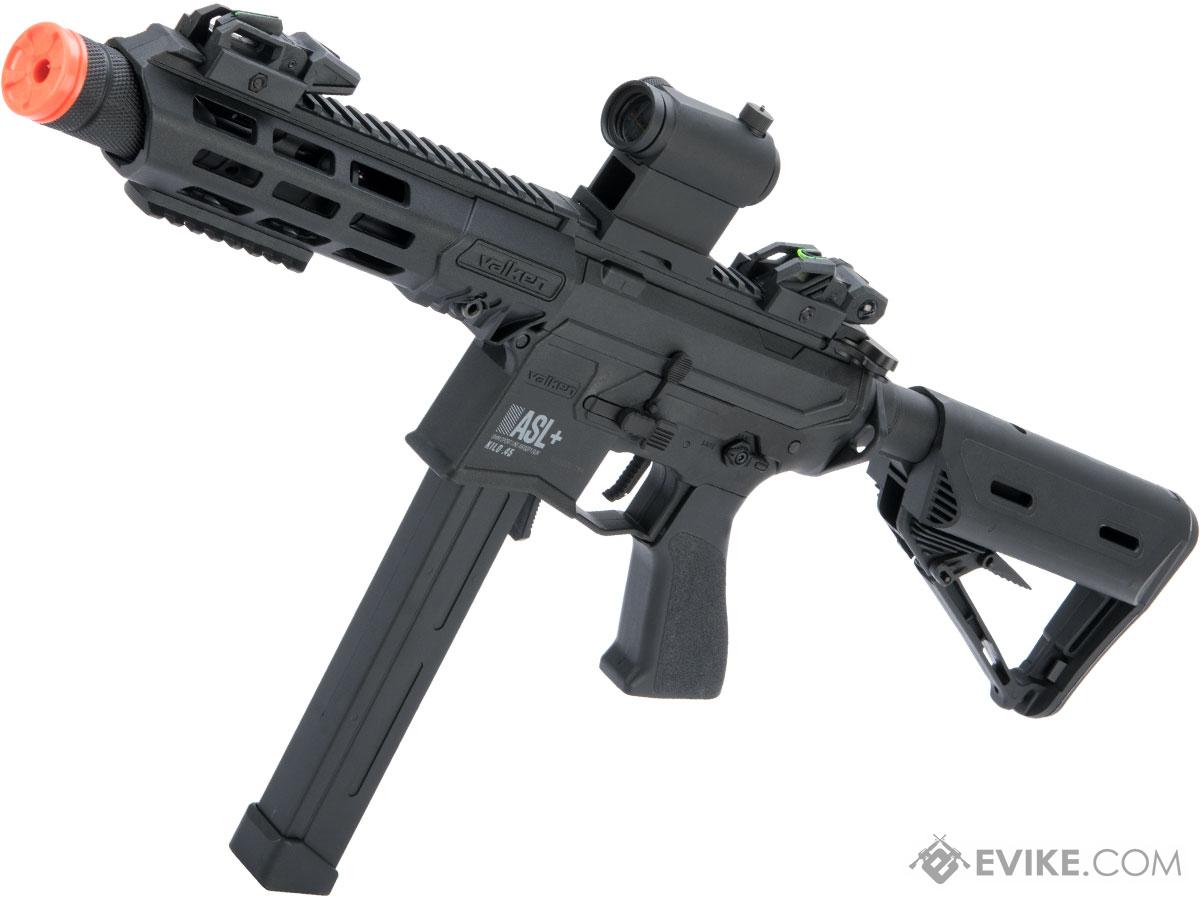 Valken ASL+ Series Polymer PDW Airsoft AEG (Model Kilo45 / Black