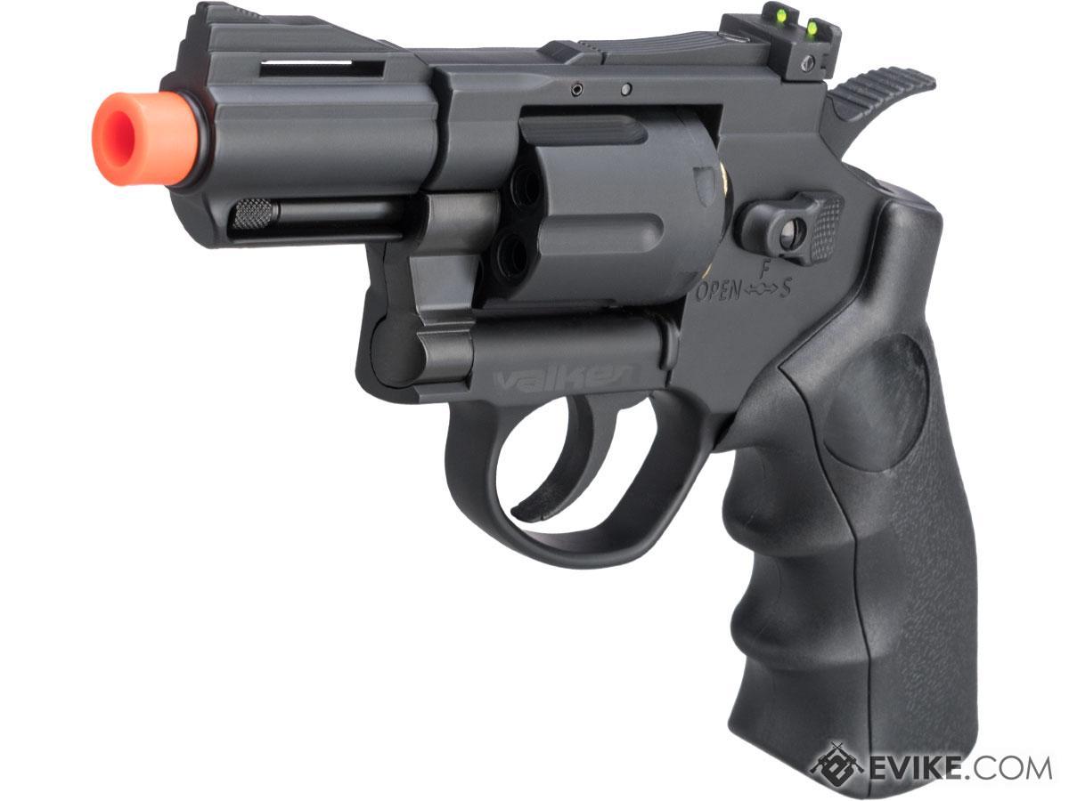 Valken Tactical Revolver CO2 Powered Gas Airsoft Pistol (Length