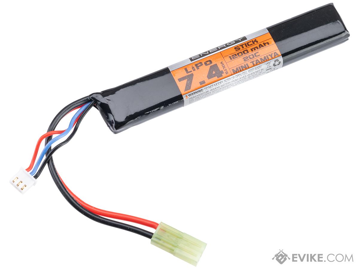 Valken Energy 7.4V 1200mAh 30C Stick Type LiPo Battery