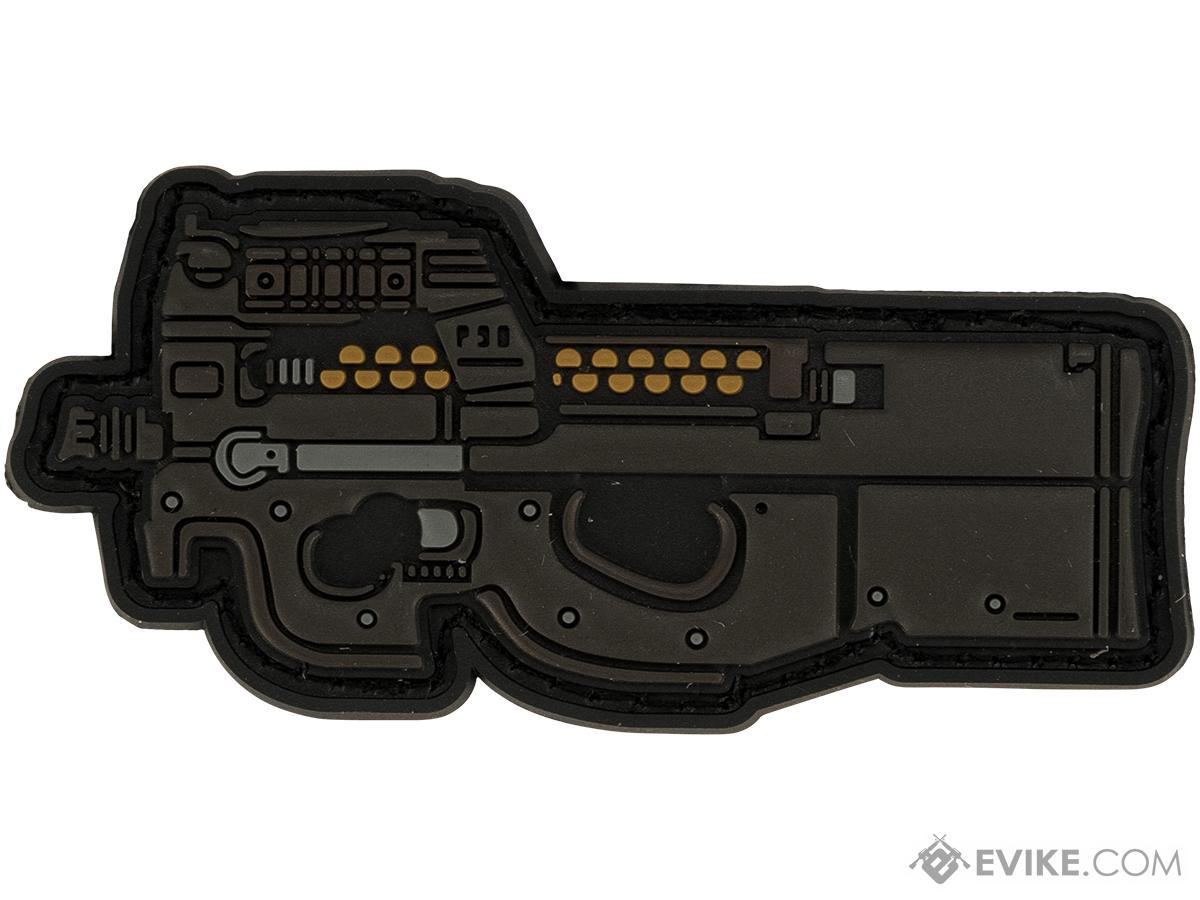 Aprilla Design PVC IFF Hook and Loop Modern Warfare Series Patch (Model: P90)