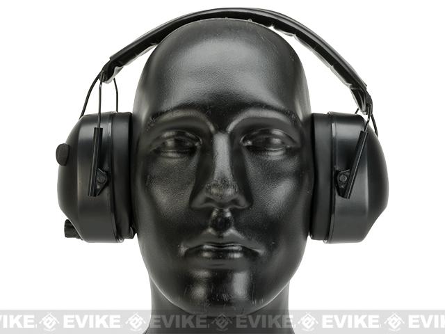 Valken Outdoor Valken Ear Shieldz Full Cover Electronic Hearing Protection